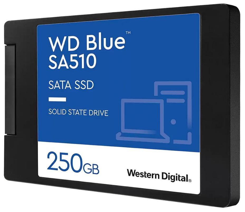 WD Blue 2.5" SA510 SSD SATA 6Gbps Solid State Drive, 250GB - WDS250G3B0A