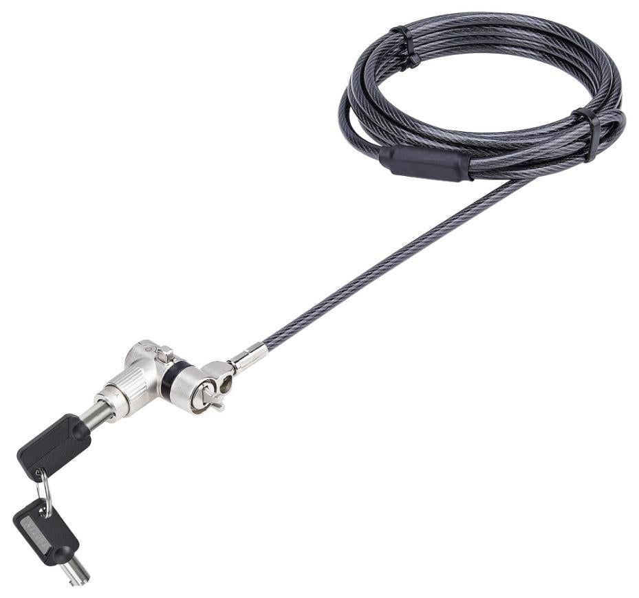 3-in-1 Universal Keyed Laptop Cable Lock, 2m - UNIVK-LAPTOP-LOCK