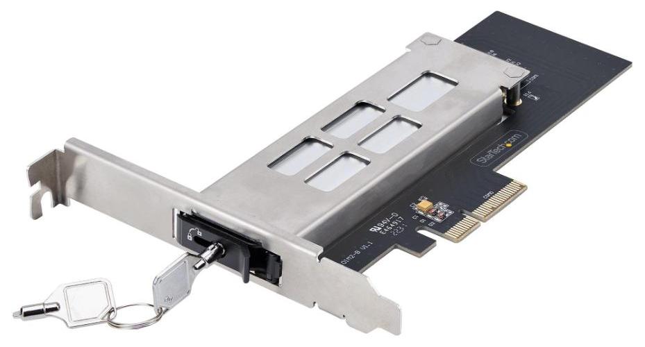 PCI-Express x4 Mobile Rack Adaptor for M.2 NVMe / AHCI SSD - M2-REMOVABLE-PCIE-N1