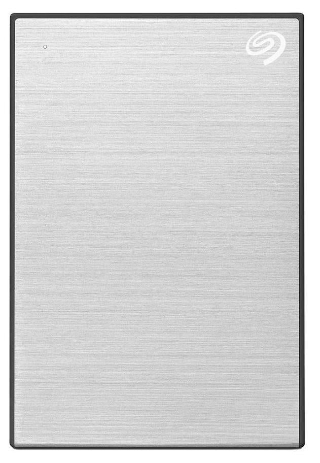 One Touch with Password Protection USB 3.0 Portable Hard Drive, 4TB Silver - STKZ4000401