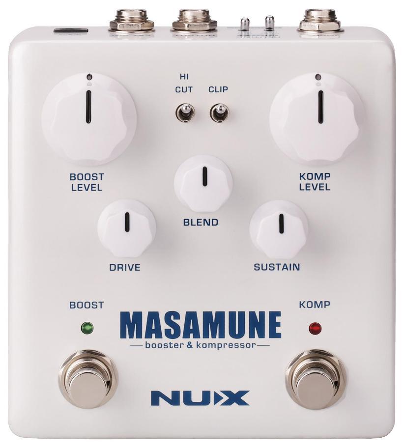 NBK-5 Masamune Booster & Compressor Effects Pedal - NBK-5
