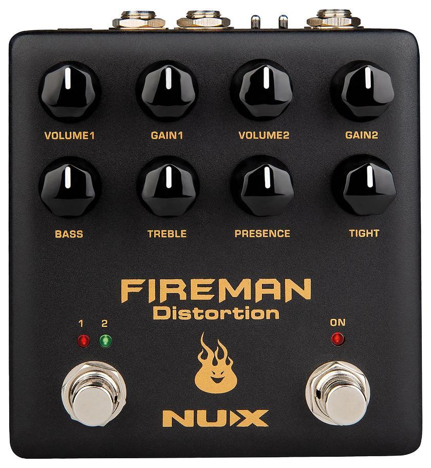 NDS-5 Fireman Dual Distortion Effects Pedal - NDS-5