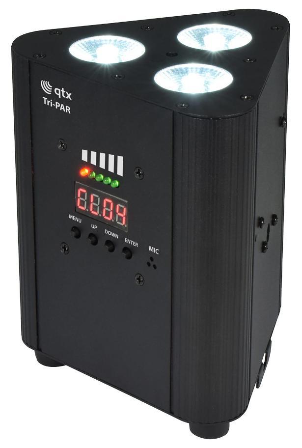 Rechargeable Triple PAR Uplighter - TRI-PAR