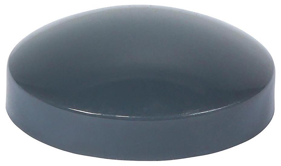 3.5mm - 4.2mm Two Piece Screw Cover Caps - Grey, 100 Pack - GREYPLAST