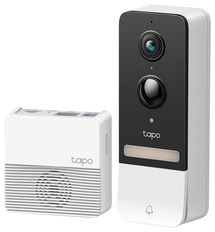 Smart Battery Video Doorbell Kit, 2K, IP64 - TAPO D230S1