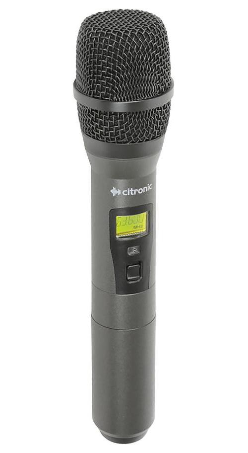 171.985UK - Handheld UHF Transmitter Microphone for RU105 & RU210 - RUHH-PLL