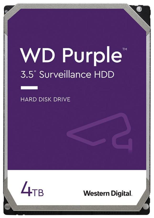 WD Purple Surveillance 3.5" Internal Hard Drive SATA 6Gb/s, 4TB - WD43PURZ