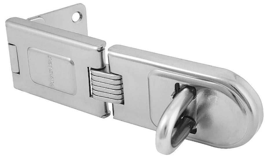 160mm Zinc Plated Steel Single Hinge Hasp & Staple - 720EURD
