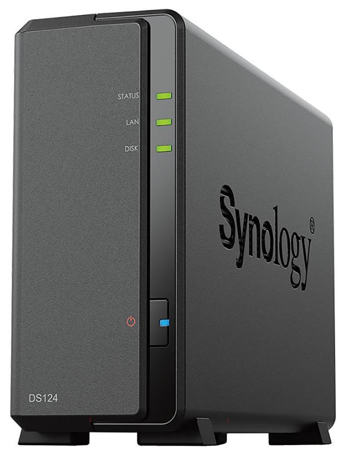 DiskStation DS124 1 Bay NAS Server, Diskless - DS124