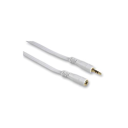014005 - 3.5MM STEREO JACK LEAD , 2 METRES , WHTIE , MALE TO FEMALE - EXTENSION