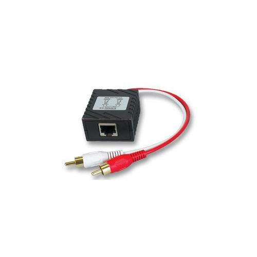 50-7724 - CAT 5 BALUN, STEREO AUDIO , OVER ETHERNET