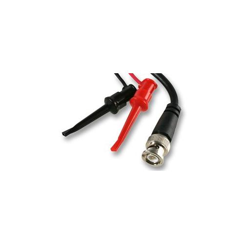 10HA084 - BNC PLUG TO ALLIGATOR CLIP