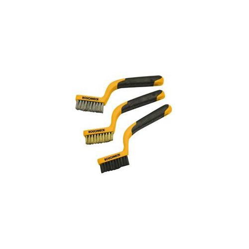 52-010 Roughneck Wire Brush Set , Narrow , 3Pc