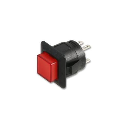 PPSW-555R12 Multicomp Switch , Push Button , 12Vdc , Red Led