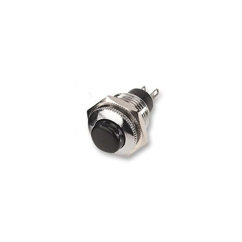 R13-502MC-05-B Switch , Black Push Button , SPDT