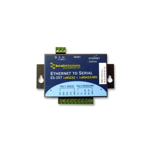 ES-357 Brainbox Interface , Serial To Ethernet