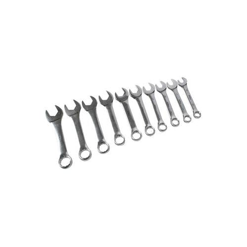 16501002 Hilka Tools Spanner Set , Stubby , mm , 10Pc