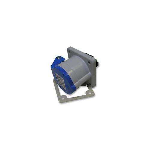 613668. Ceenorm 16A 240V 3P Panel Socket