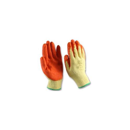 GLOVES, ORANGE DIPPED, XLARGE , 61044