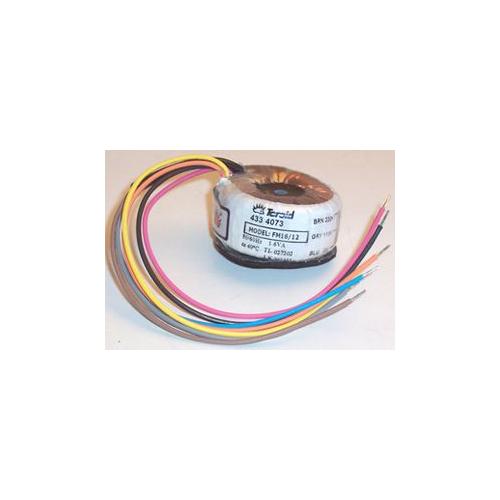 MCFM16/12 Multicomp Mini-Toroidal , 1.6Va 2X 12V