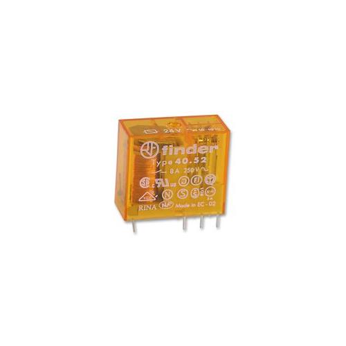 4052-8024 Finder Relay, PCB 5A DPCO 24VAC
