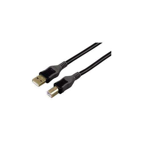 0053731 Hama Lead , USB2.0 A-B , Gold-Plated , 5M