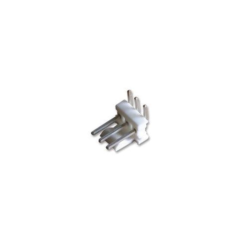 640457-3 Te Connectivity / Amp Header , Right Angle , 0.1" , 3 Way