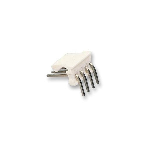 640457-4 Te Connectivity / Amp Header , Right Angle , 0.1" , 4 Way
