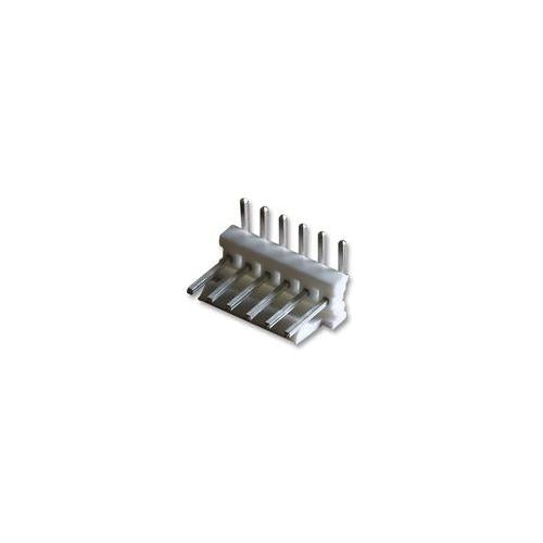 640457-6 Te Connectivity / Amp Header , Right Angle , 0.1" , 6 Way