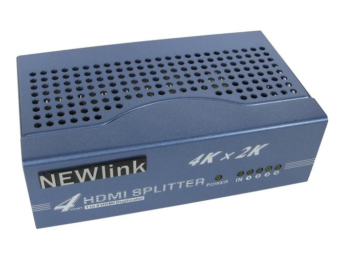4 Port HDMI Splitter-Supports 4K And 3D
