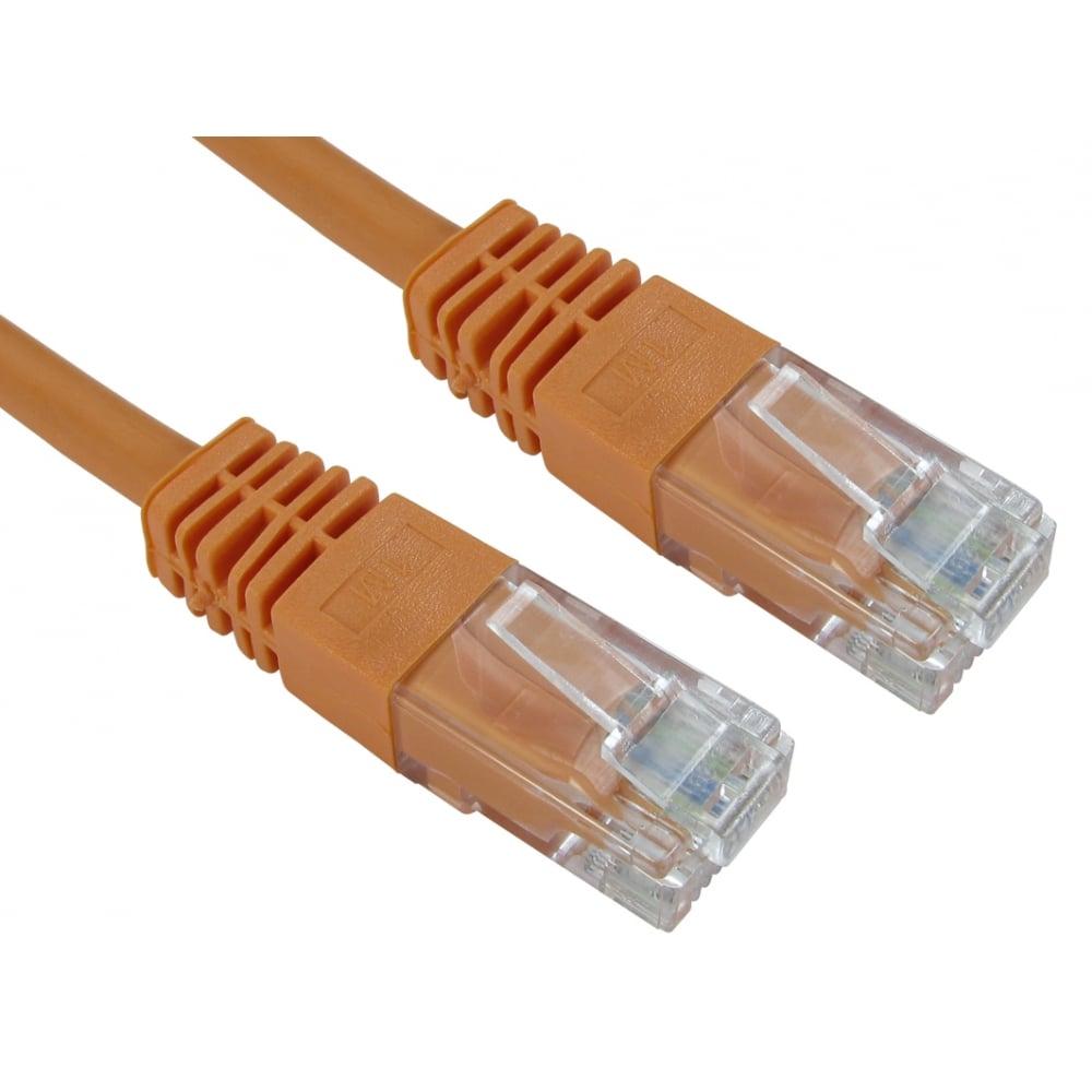 1.5m Cat5e Patch Cable - Orange