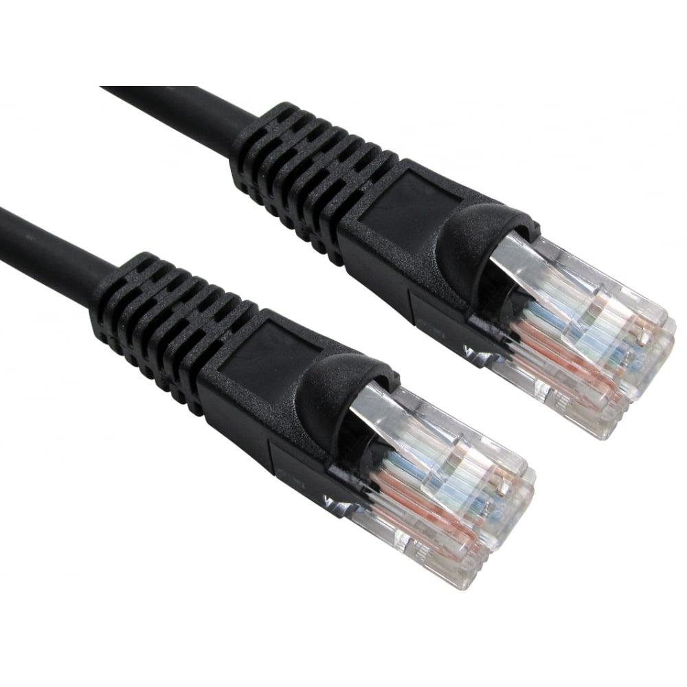 1.5m Snagless Cat6 LSZH Patch Cable - Black