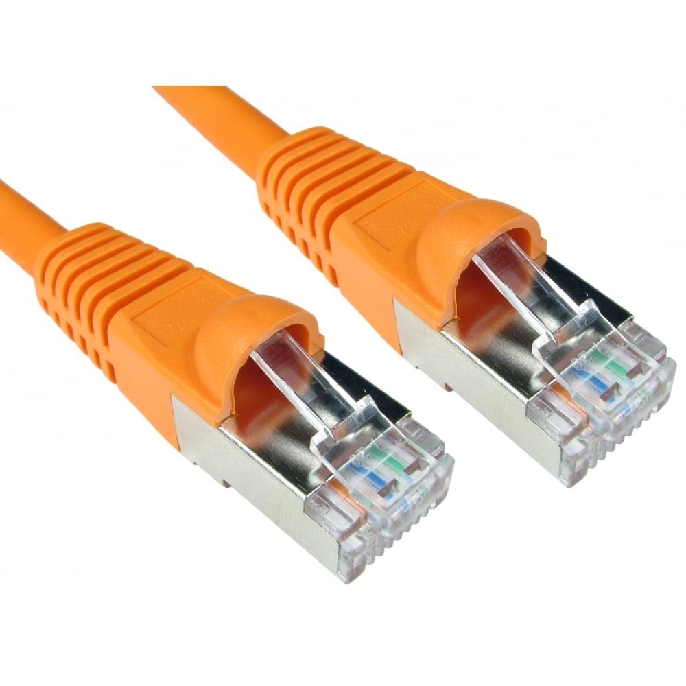 1.5m Cat6A Patch Cable - Orange