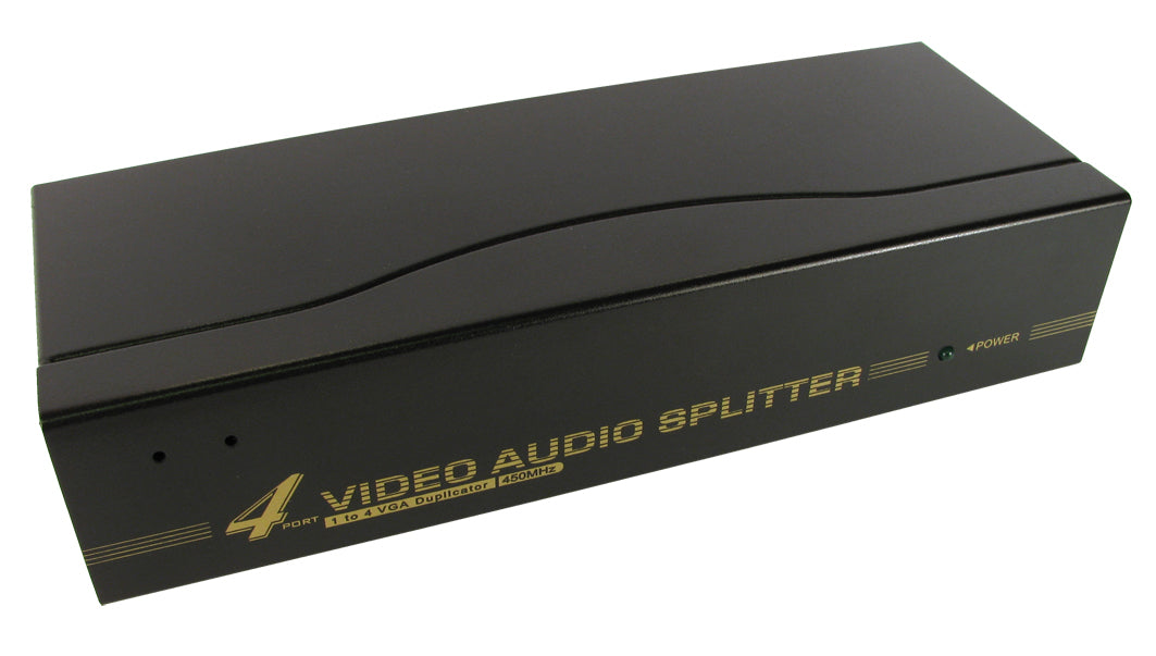 4 port vga + audio splitter (450mhz)