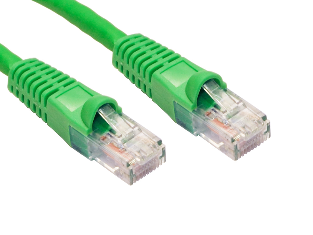 15mtr cat 6 utp lsoh snagless - green