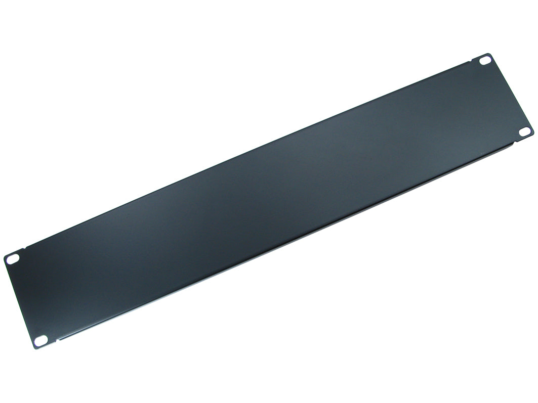 19" Rack Mount Blank Plate 2U
