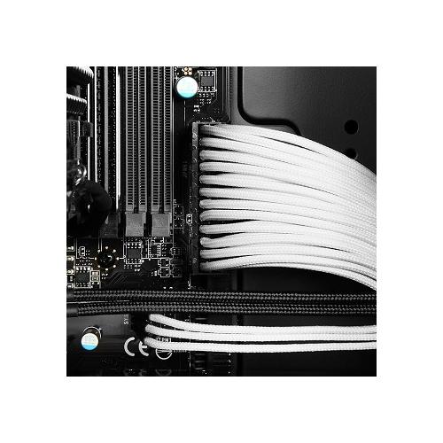 BFA-MSC-M4SA20WW-RP BitFenix Alchemy Molex to 4x SATA Adapter 20 cm white/white