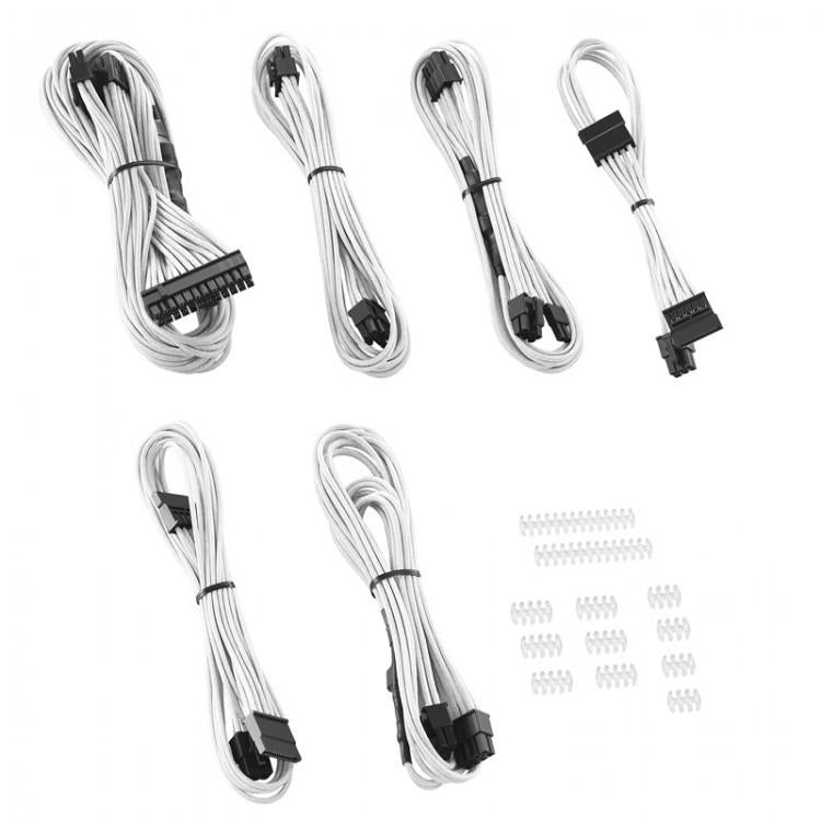 CableMod C-Series Rmi RMx ModFlex Essentials Cable Kit - White