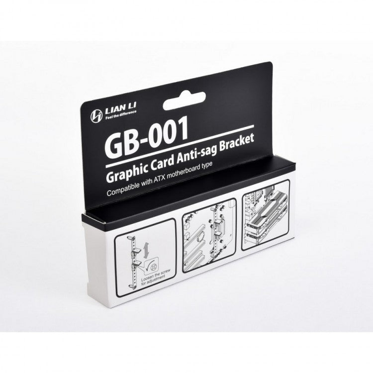 Lian-Li GB-001 Anti Sag Bracket for VGA Cards - Black