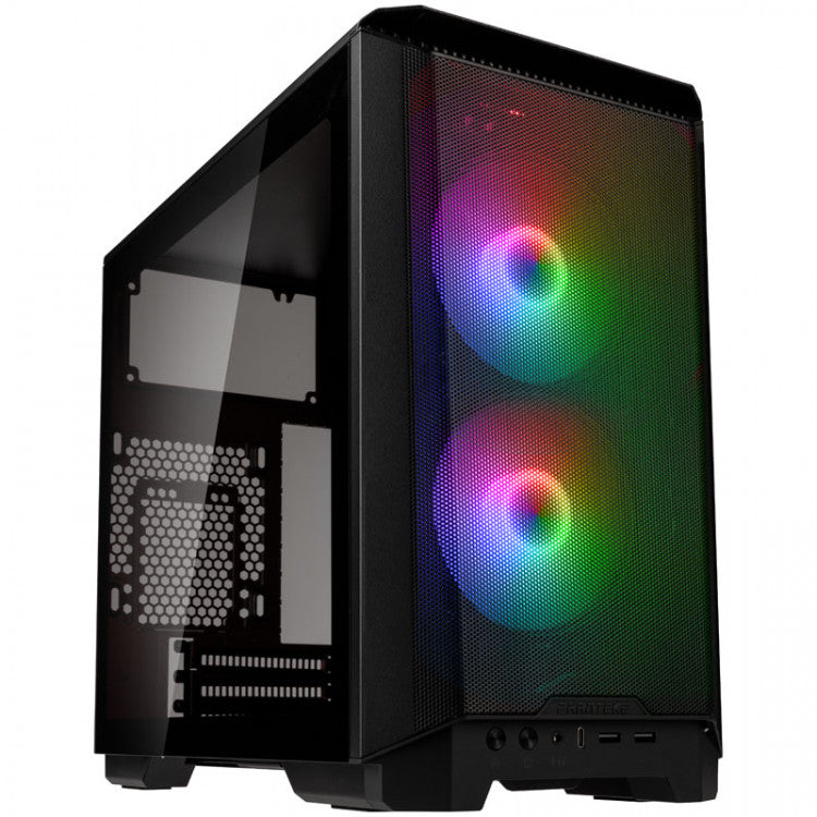 Phanteks Eclipse P200 Air Mini-ITX Case Tempered Glass - Black