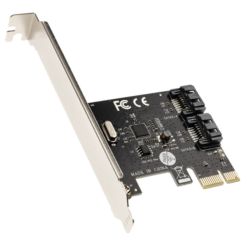 AXAGON PCES-SA2N 2x internal SATA 6G port, ASM1061 + LP PCIe Controller Card
