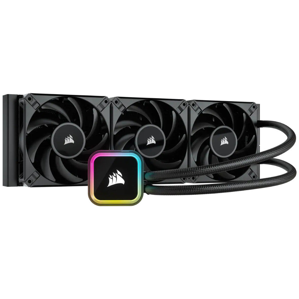 Corsair Hydro Series iCUE H150i RGB ELITE Performance Liquid CPU Cooler - 360mm