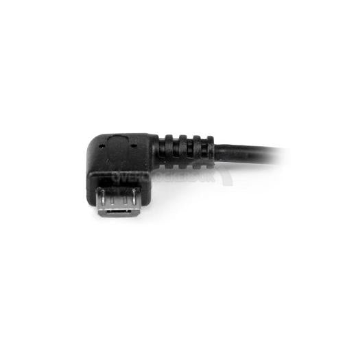 (UUSBOTGRA) Startech 5in Right Angle Micro USB to USB OTG Host Adapter M/F