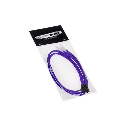 CableMod ModFlex Sleeved Cable Purple 40cm - 4 Pack
