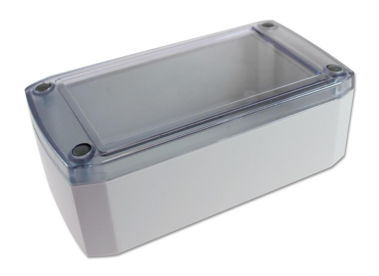 BOSS ENCLOSURES - 33102002 - BOX , CLEAR LID, 110 x 60 x 40MM