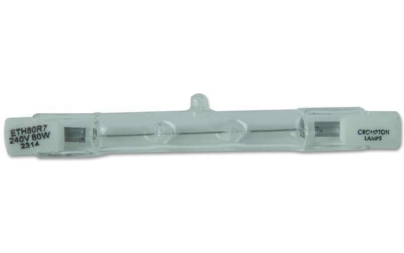 CROMPTON LIGHTING - ETH80R7 - ENERGY SAVING LINEAR HALOGEN J78 80W LIGHT BULB