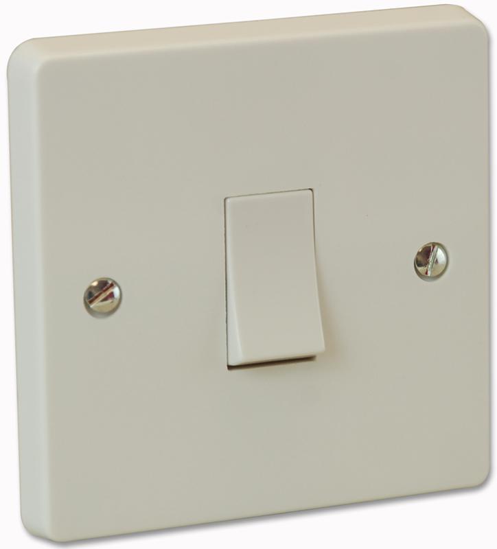 1 GANG 2 WAY PLATE SWITCH 10A , CRABTREE , 4170