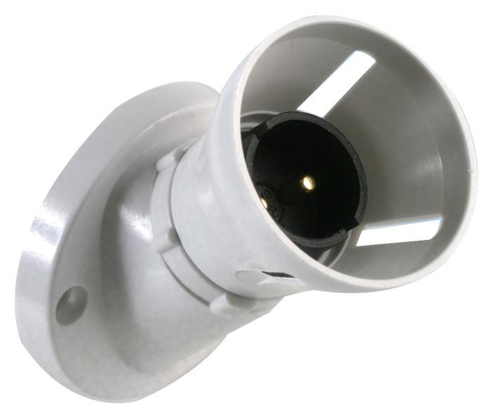 ANGLE BATTEN LAMP HOLDER WHITE , CRABTREE , 3432