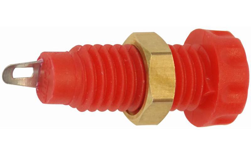 CLIFF ELECTRONIC COMPONENTS - CL1452 - 4MM PANEL SOCKET RED - 10 PACK