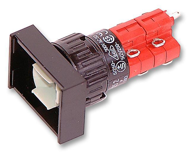 31-122.025 Eao Rectangular Momentary Push Button 2 C/O